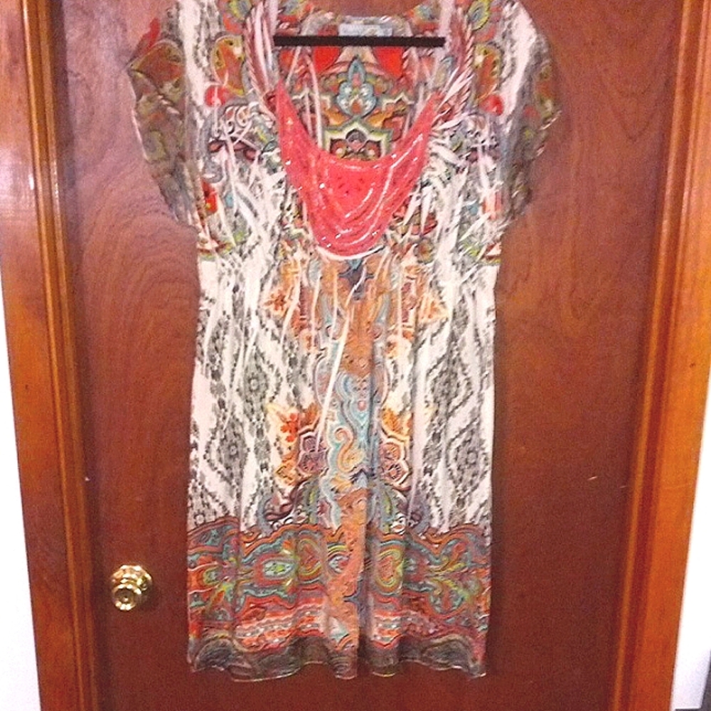 Unity World Wear Multicolor Bohemian Dress